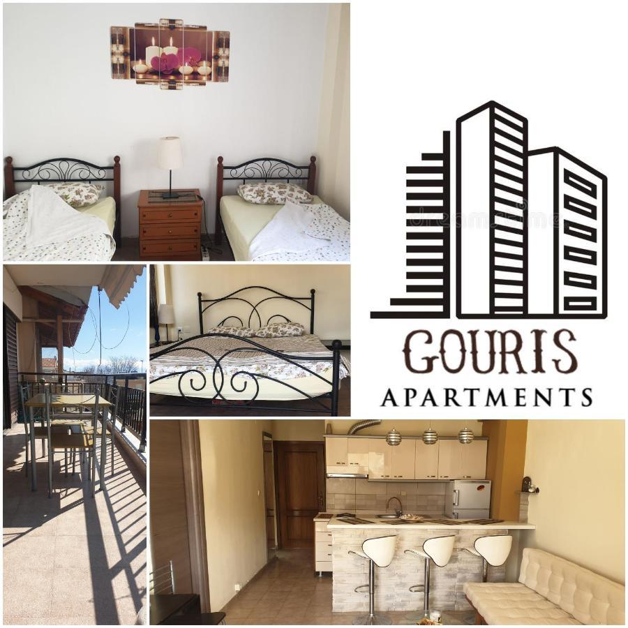 Gouris Appartements Nea Kallikrateia Bagian luar foto