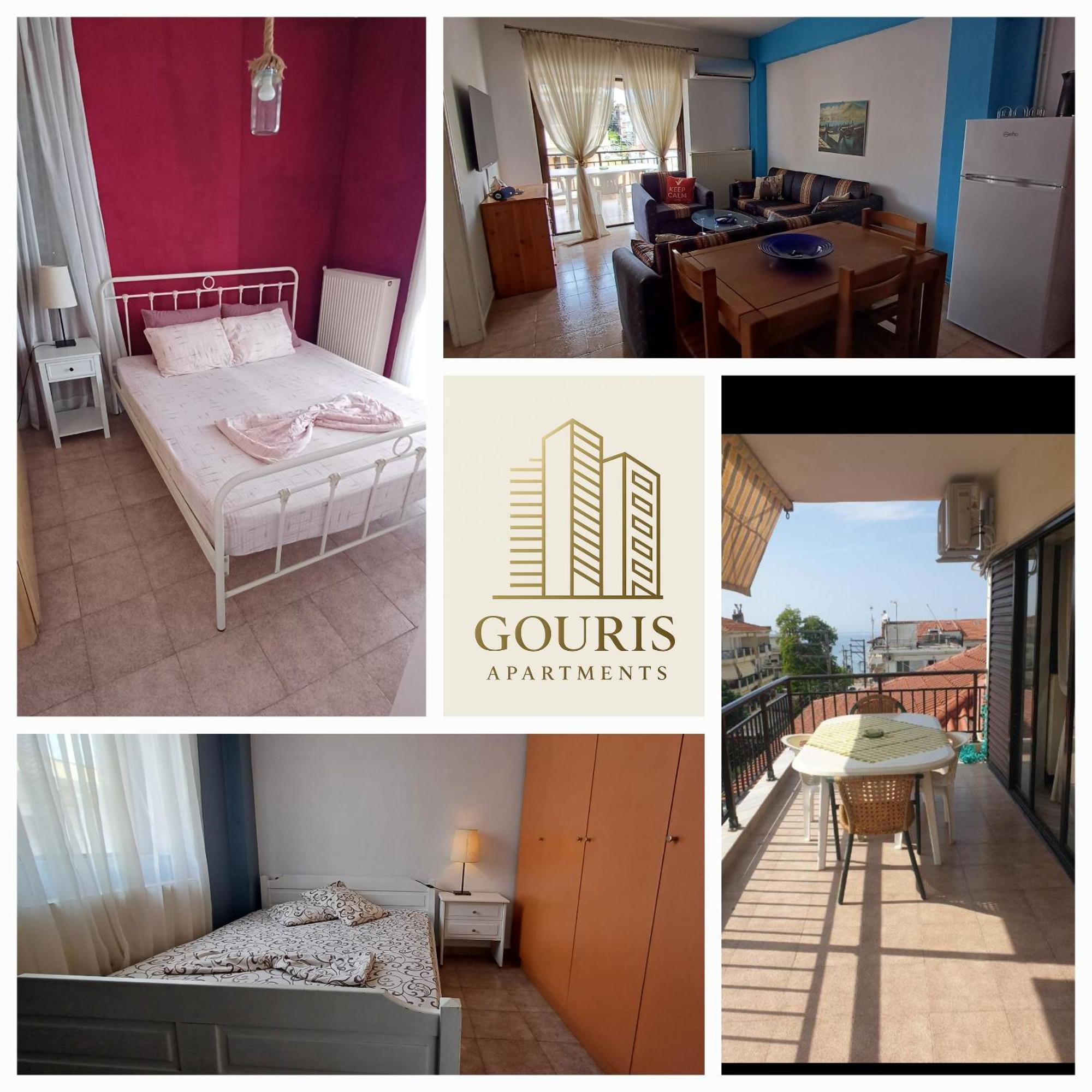 Gouris Appartements Nea Kallikrateia Bagian luar foto